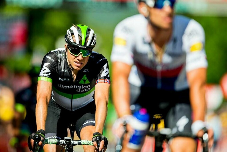 SOL: Edvald Boasson Hagen er en av syklistene som kan glede seg over fint vær i Bergen.