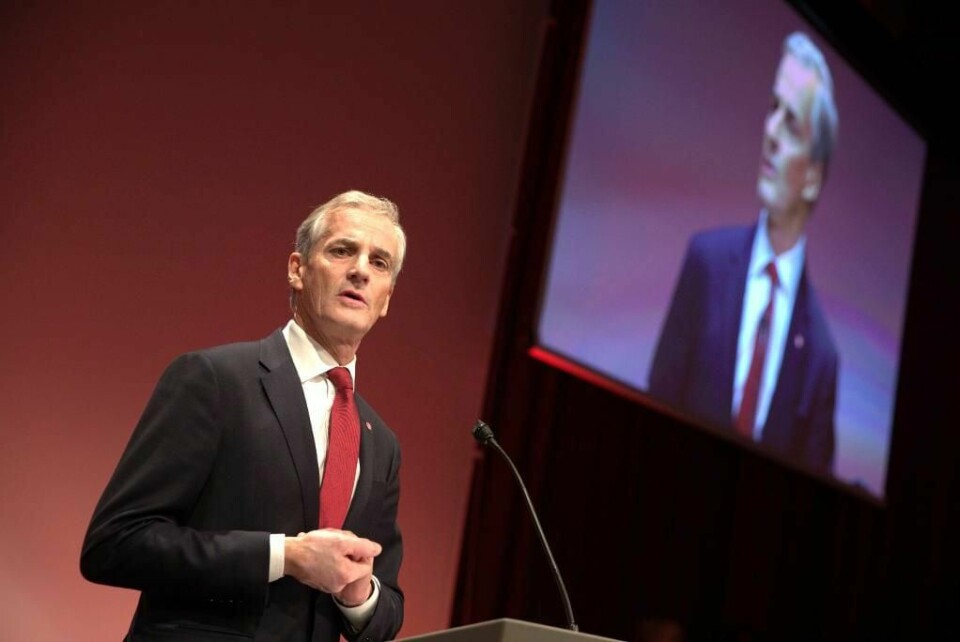 SKUFFET: Jonas Gahr Støre leder Arbeiderpartiet. Han er skuffet over resultatet i stortingsvalget.