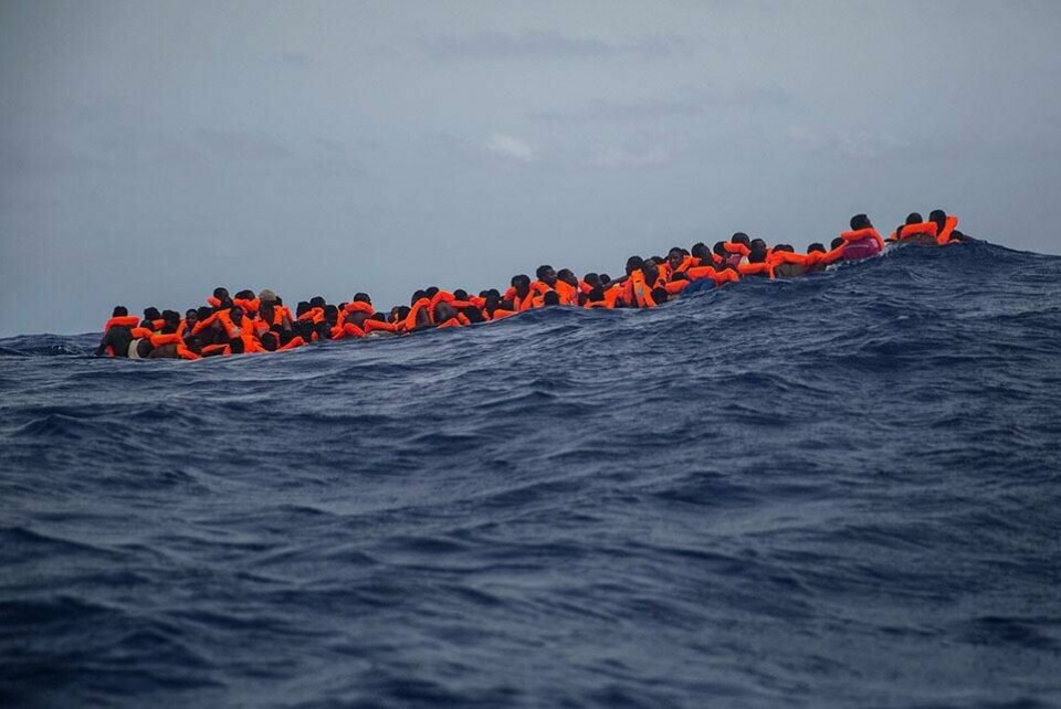 FLYKTER: Færre migranter reiser over Middelhavet. Grunnen er en avtale mellom Libya og Italia.