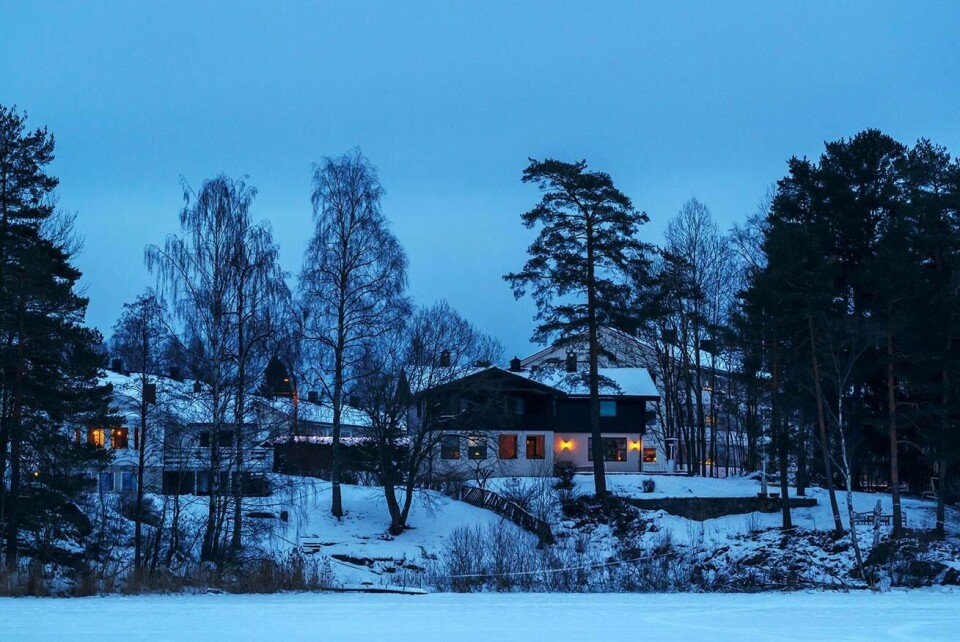 TIPS: Bildet viser huset til Anne-Elisabeth Hagen og Tom Hagen. Anne-Elisabeth Hagen har vært borte siden 31. oktober i fjor. Politiet tror noen har bortført henne.