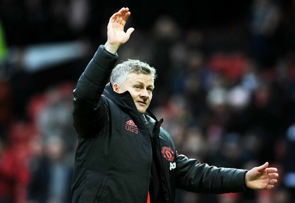 KLAR: Ole Gunnar Solskjær og laget Manchester United har en stor utfordring i vente. De spiller mot topplaget Tottenham søndag.