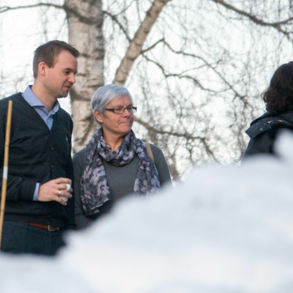 FORHANDLET: Fire partier har forhandlet om en utvidet regjering. Kjell Ingolf Ropstad (til venstre) har forhandlet for KrF.