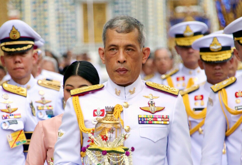 VALG: Det blir valg i Thailand 24. mars. Det har kong Maha Vajiralongkorn av Thailand (bildet) sagt ja til.
