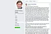 HETS: Politiker og stortingsrepresentant Christian Tybring-Gjedde hetser en Klar Tale-journalist på sin Facebook-side.