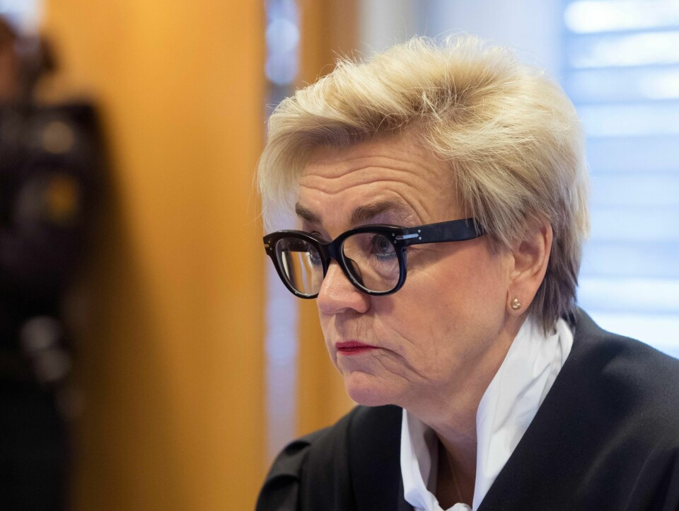 TILTALT: En mann er tiltalt for overgrep mot unge gutter. Rettsaken startet i Nedre Romerike tingrett tirsdag. Gunhild Lærum forsvarer mannen.