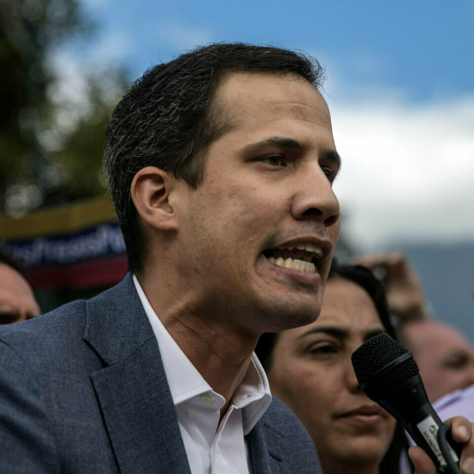 DEMONSTRASJONER: Juan Guaidó sier at folk skal demonstrere mer mot president Nicolás Maduro.