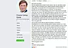 HETS: Politiker og stortingsrepresentant Christian Tybring-Gjedde hetser en Klar Tale-journalist på sin Facebook-side.