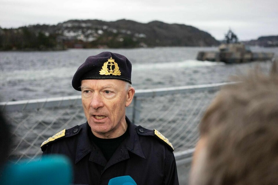 FORBANNET: Forsvarssjef Haakon Bruun-Hanssen er forbannet over at folk voldtas i Forsvaret.