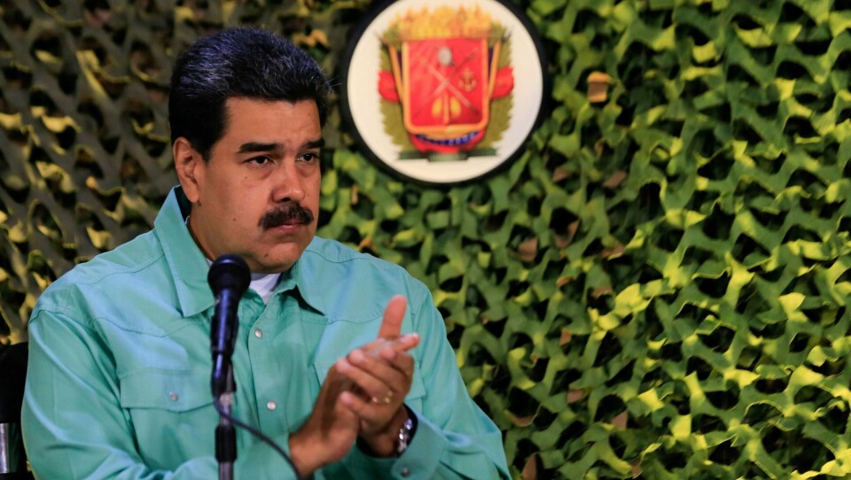 MADURO: President Nicolás Maduro i Venezuela vil holde konsert og dele ut mat.