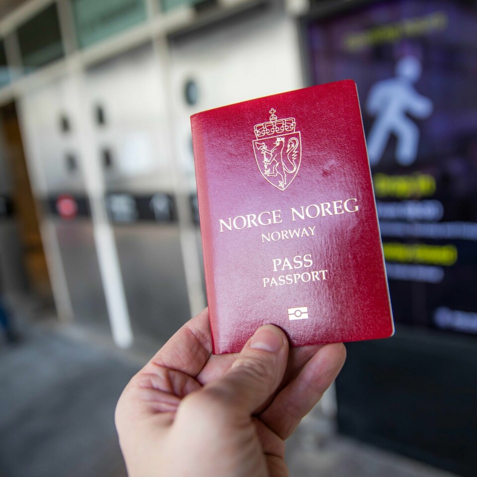 PASS: Politiet legger ut nye timer for bestilling av pass på Østlandet. Bildet viser et pass.
