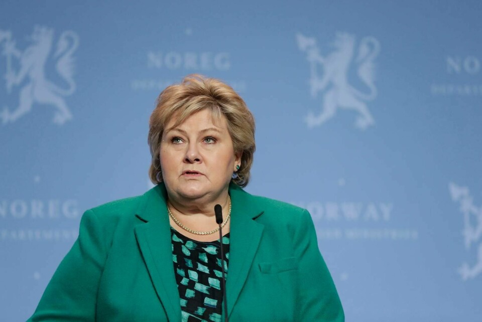 ENDRINGER: Statsminister Erna Solberg sier det vil bli litt lettere for barn, unge og studenter framover.
