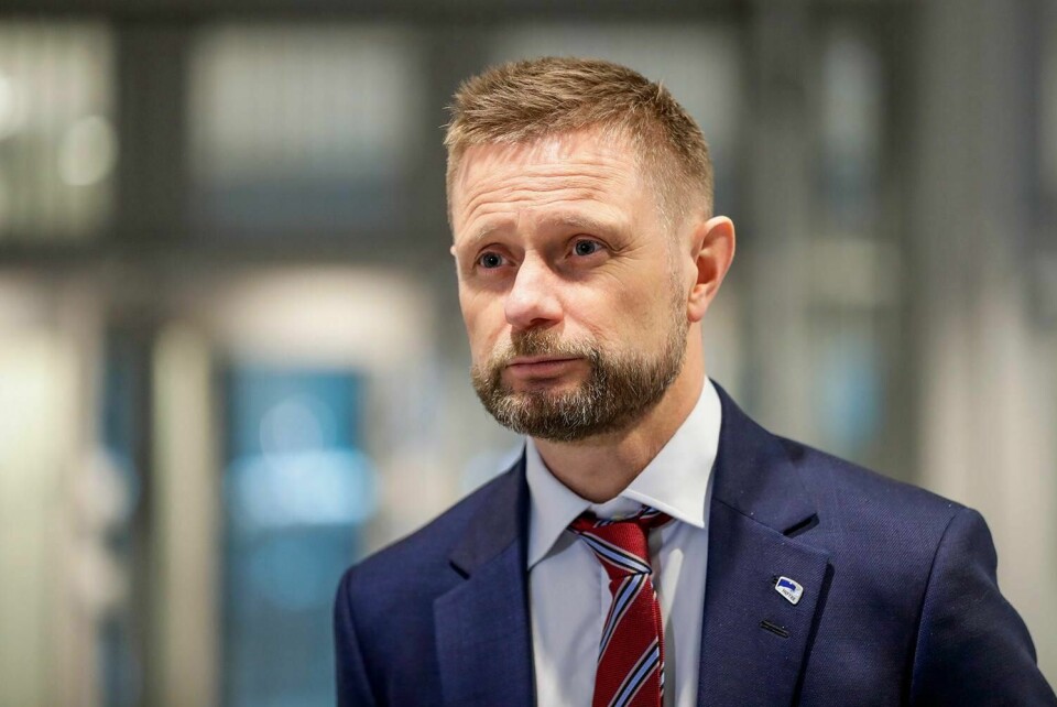 REFORM: Helse- og omsorgsminister Bent Høie sier det er på høy tid at vi bytter ut straff med hjelp.