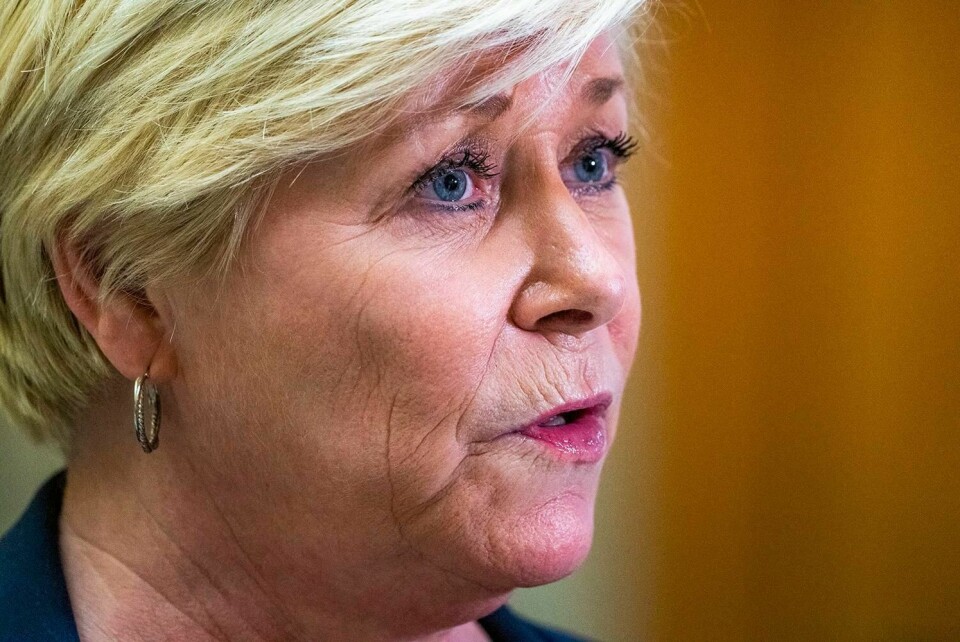 SLUTTER: Siv Jensen slutter som leder i Fremskrittspartiet (Frp). Det melder flere medier.