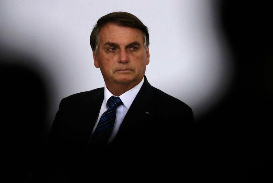 KRITISERER: Brasils president Jair Bolsonaro ber brasilianere slutte å sutre over korona. Han sier at landet ikke kan stenges ned.