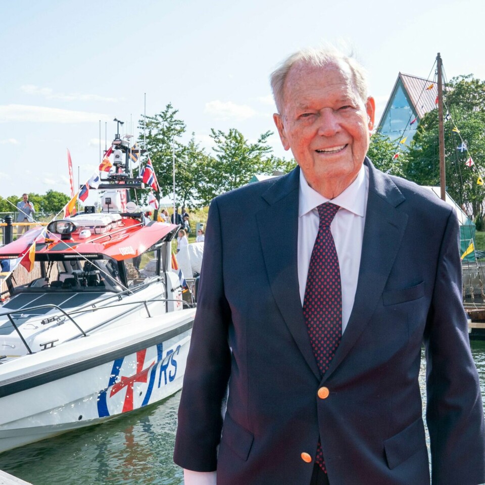 SVOGER: Erling Lorentzen er kongens svoger. Lorentzen døde tirsdag.