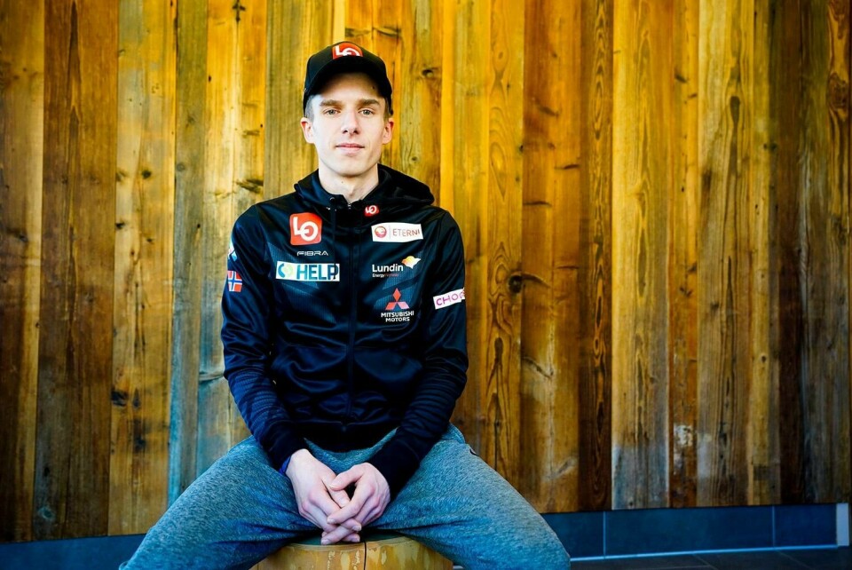 SMITTET: Halvor Egner Granerud er smittet med korona. Hopperen er en av favorittene til å ta medalje i ski-VM.