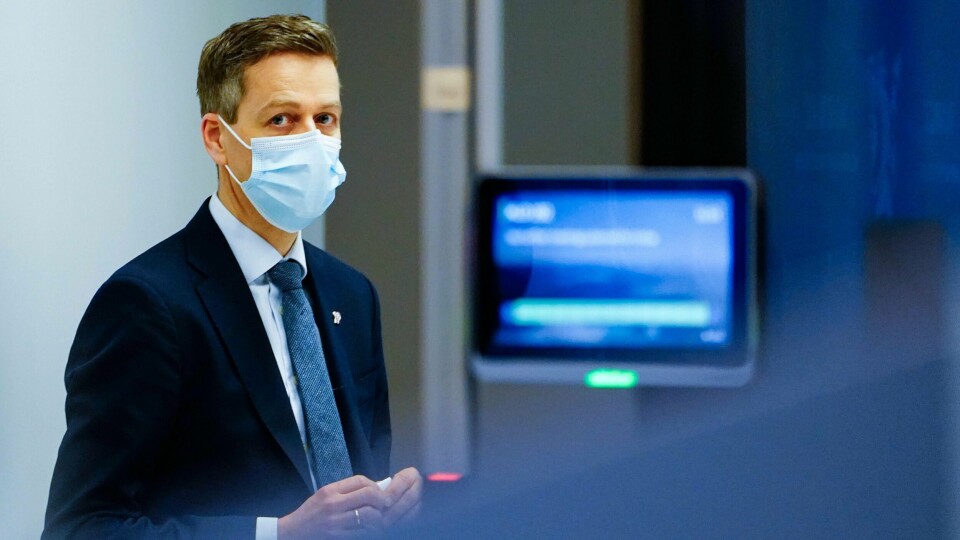 MINISTER: Knut Arild Hareide er samferdselsminister.