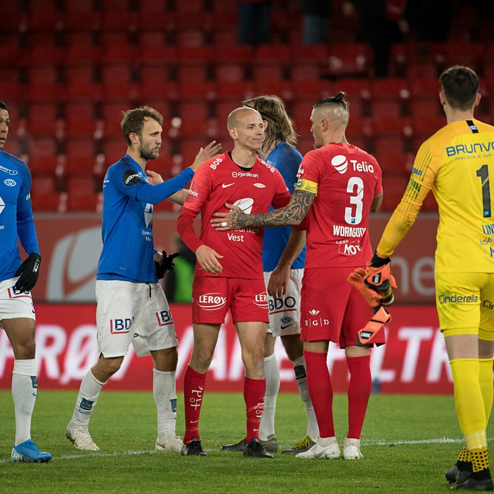 UTSATT: Seriestarten i norsk fotball er utsatt. Helse-direktoratet sier det kan bli utsatt til høsten.