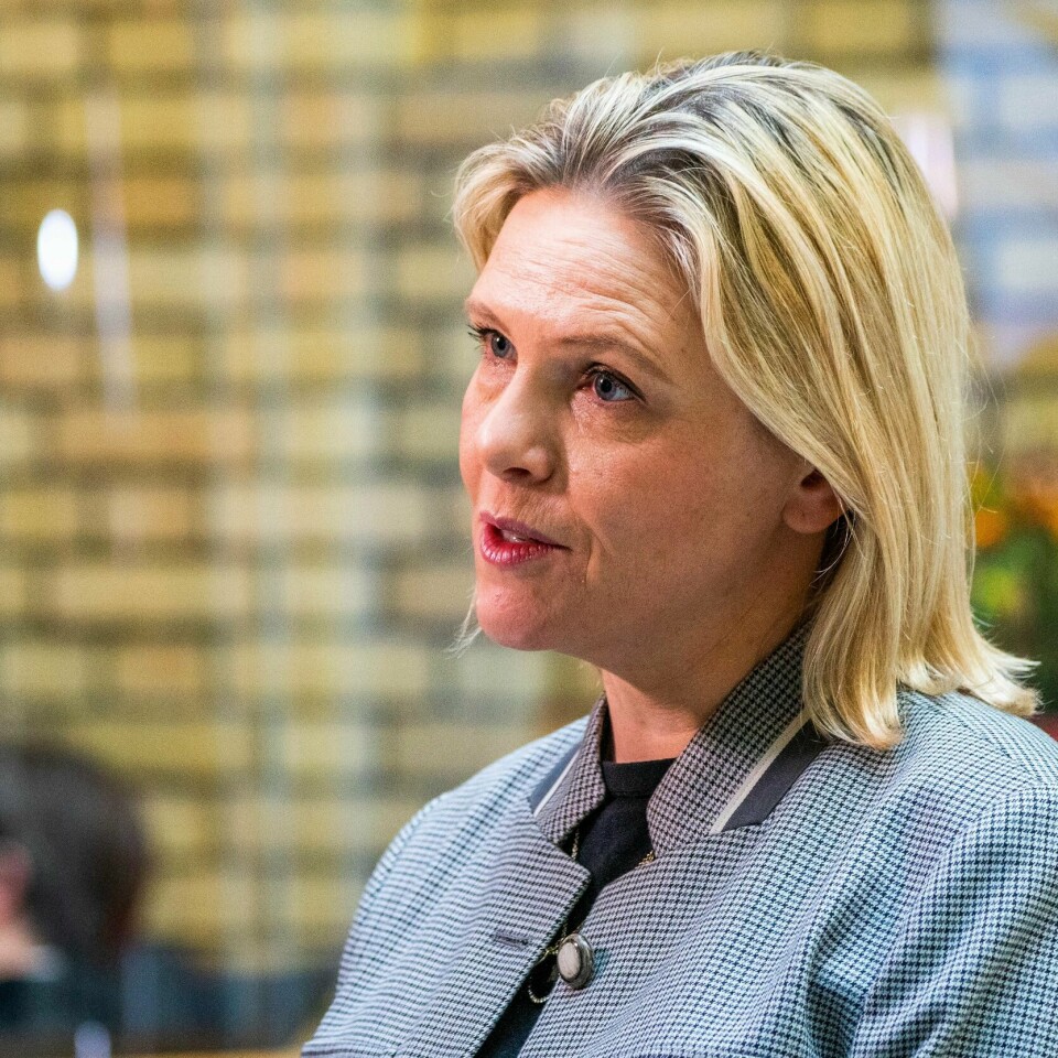 INNSTILT: Sylvi Listhaug er innstilt som å ta over som leder for Frp. Valget skjer på Frps landsmøte i mai.