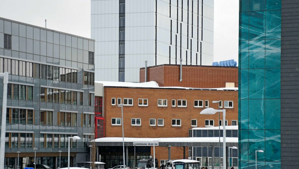 KARANTENE: Ansatte må i karantene, melder Universitets-sykehuset i Nord-Norge. Det gjelder folk som jobber i Narvik. De har vært i kontakt med en korona-smittet pasient. Bildet er fra UNN i Tromsø.