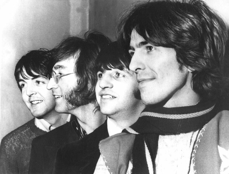 SLUTT: Bildet viser The Beatles i 1968. To år senere ble det slutt for bandet.