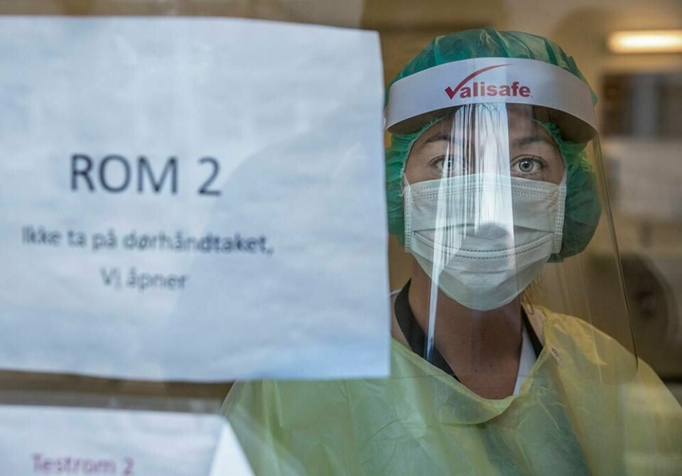 SYKEHUS: 214 pasienter får behandling for korona-virus på sykehus. Det er 20 færre enn fredag.