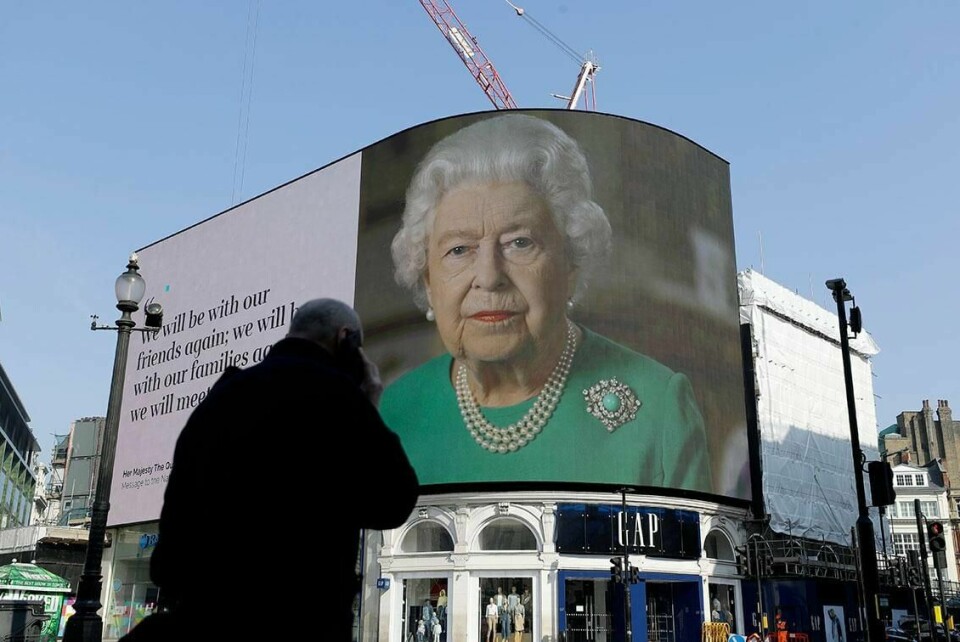 BURSDAG: Dronning Elizabeth har bursdag 21. april. Men feiringen blir rolig. Årsaken er korona-viruset.