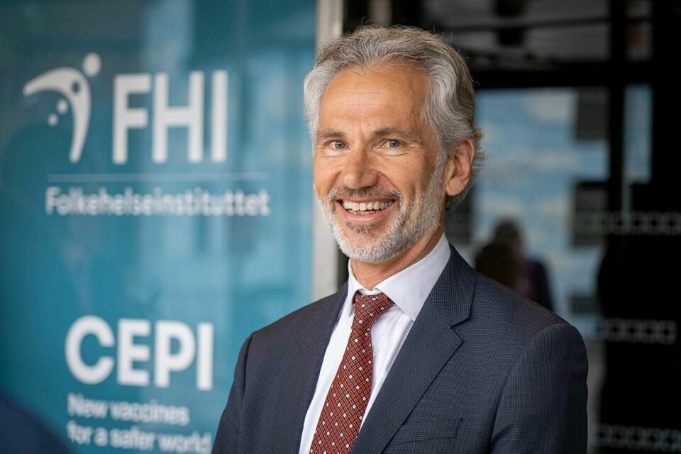 VAKSINE: Visedirektør i Cepi, Fredrik Kristensen, tror vaksinen kan bli klar raskt.
