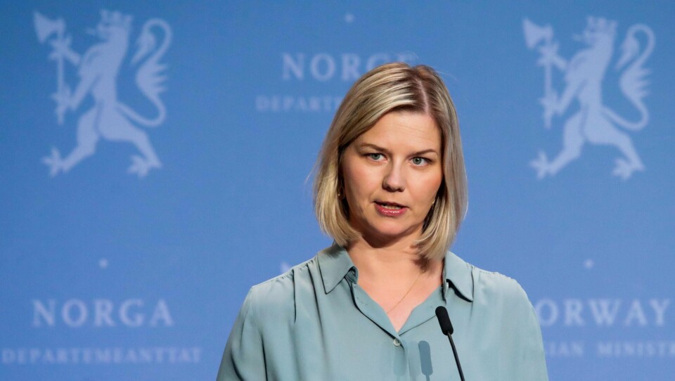MINISTER: Guri Melby er minister med ansvar for kunnskap og integrering. Hun og regjeringen vil stille strengere krav til norsk. Det gjelder innvandrere som vil bli norske statsborgere.