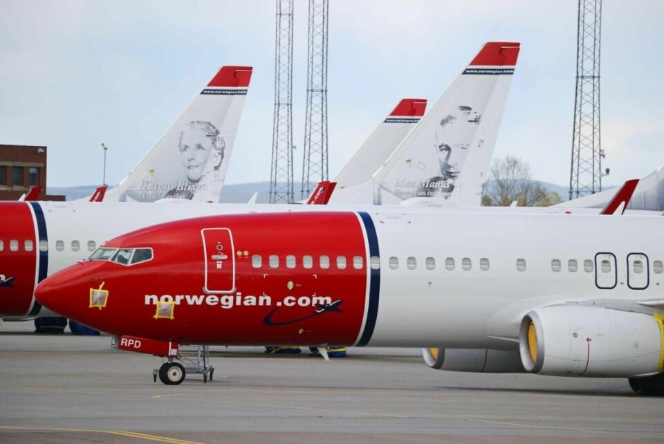 LÅN: Norwegian får låne penger av Norge. Det skjer etter at de fikk til avtaler med selskaper de hadde gjeldt til.