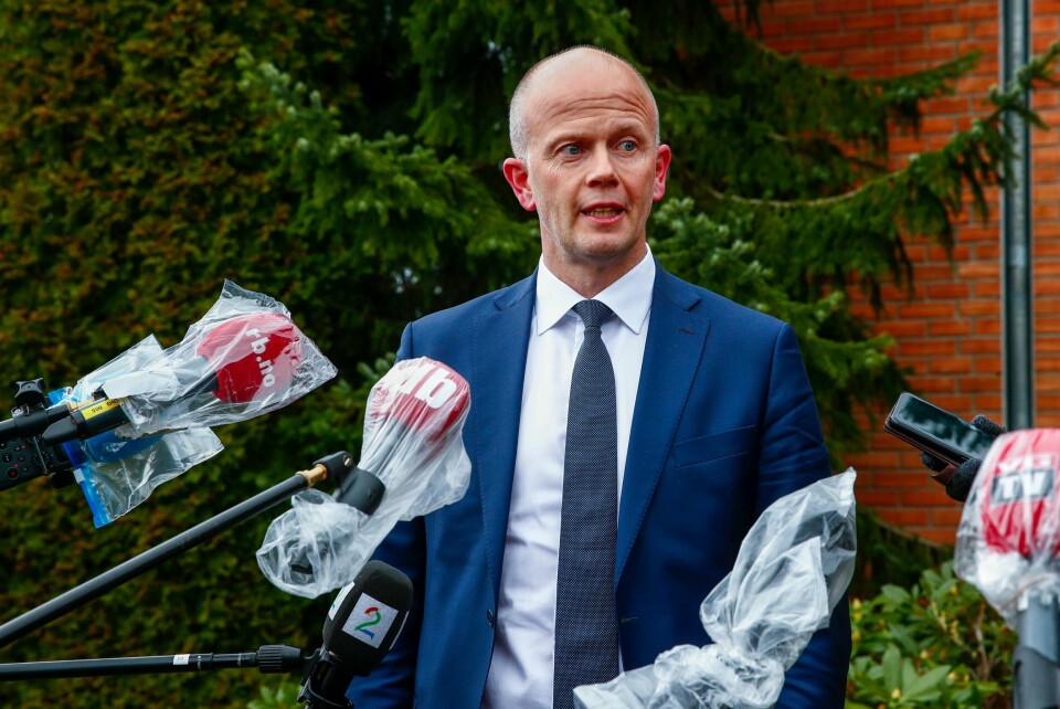 SIER NEI: Tom Hagen mener det er liten vits i å møte til flere avhør, sier Svein Holden. Han er advokaten til Hagen.