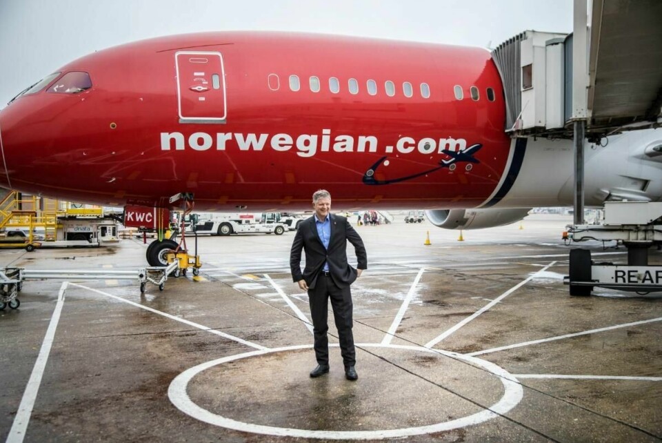 FLYR MER: Jacob Schram er konsernsjef i Norwegian. Han sier de er klare for å fly flere steder igjen. Men det blir egne regler for å hindre korona-smitte.