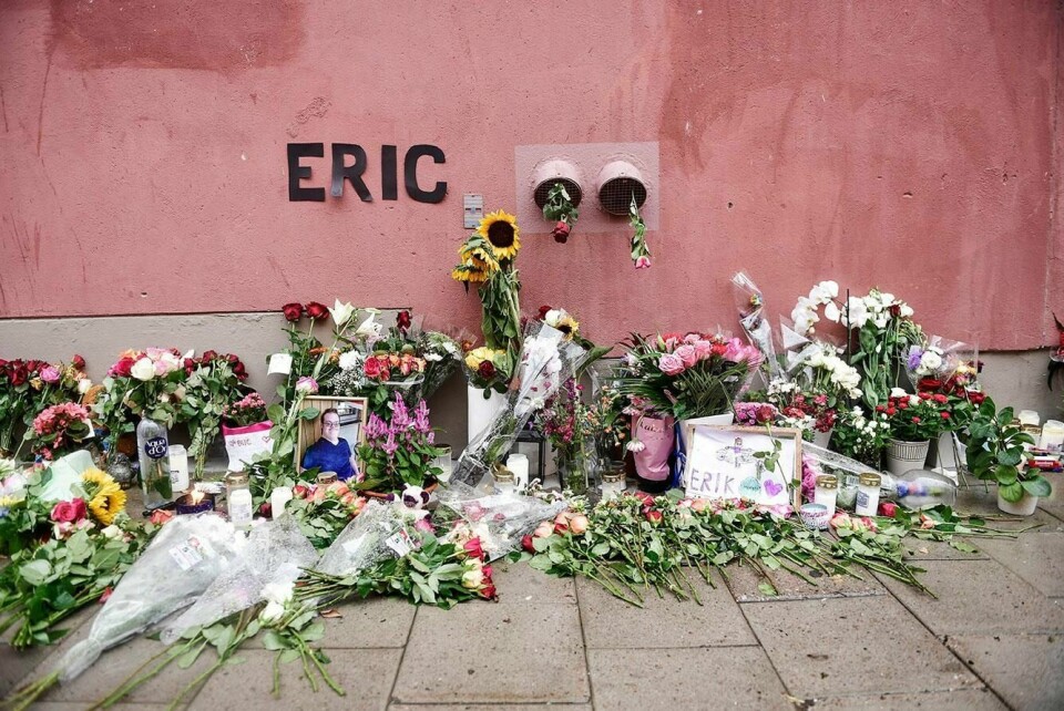 DREPT: Mange mintes Eric Torell som ble skutt og drept av politiet. Han hadde Downs syndrom.