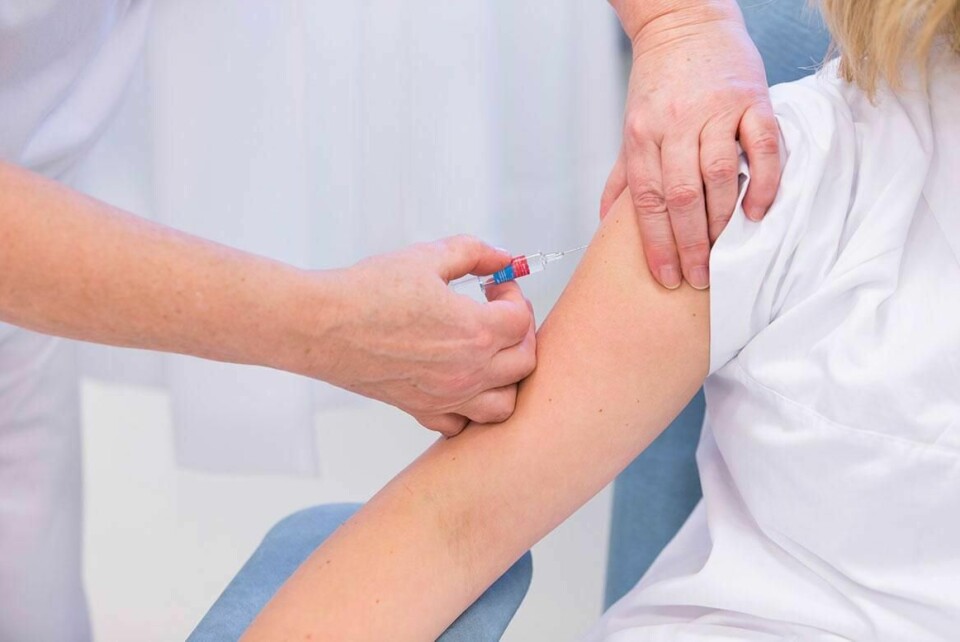 VAKSINE: Barnehager bør kreve at barna har tatt vaksiner. Ellers bør ikke barna få plass, mener Frp.