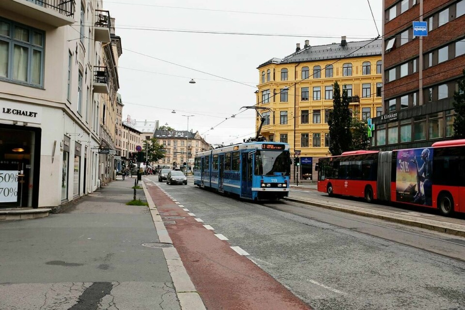 RAN: Torsdag kveld skjedde flere ran her på Majorstuen og på Vinderen.