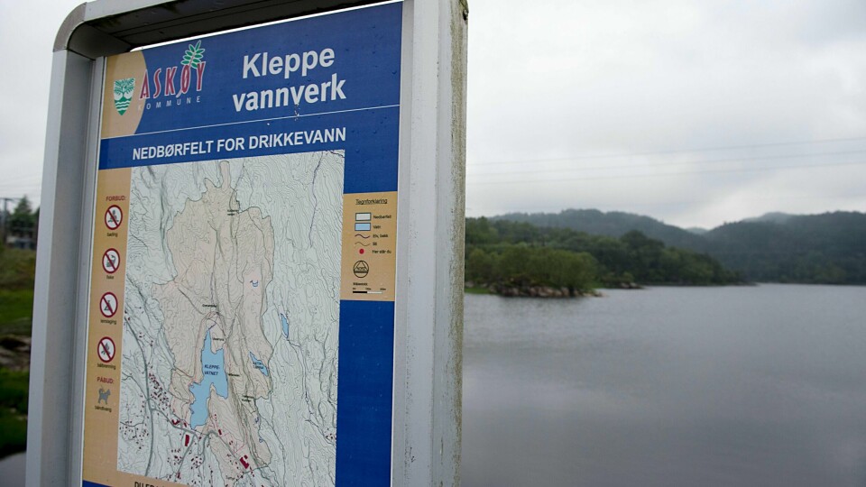 SYKE: Folk ble syke av drikkevannet på Askøy i Hordaland.