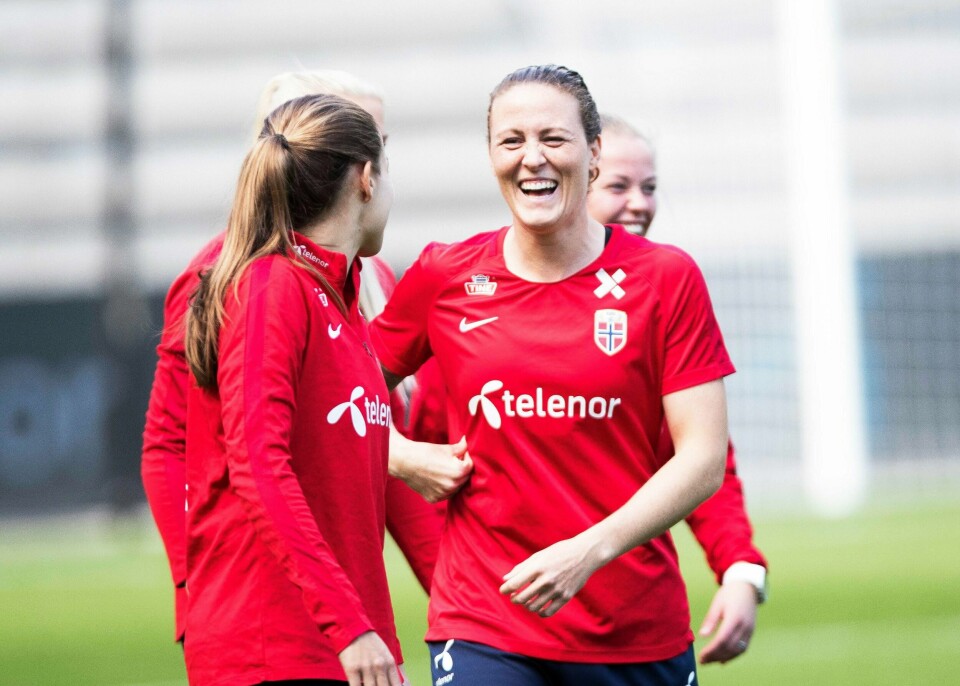 MÅL: Isabell Herlovsen har skåret flest mål for det norske kvinnelandslaget. Hun vil skåre enda flere i VM.