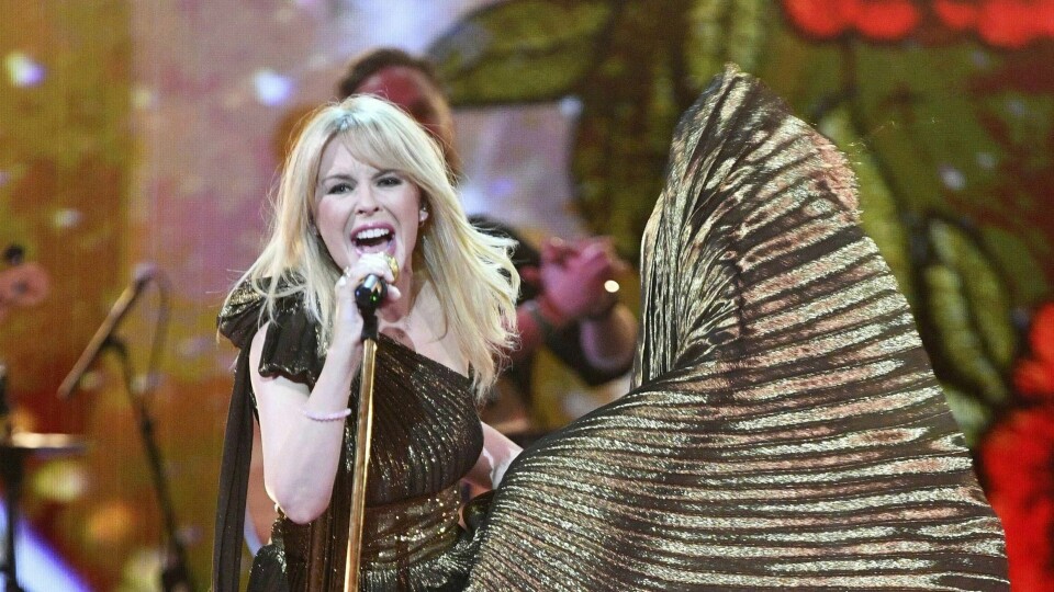 POPSTJERNE: Kylie Minogue har vært popstjerne siden slutten av 1980-tallet. Nå samler hun sin beste musikk. Bildet er fra 2017.