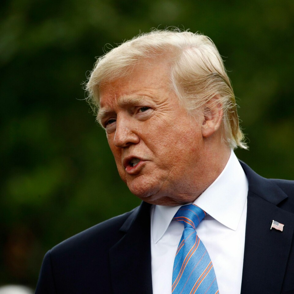 ANGREP: President Donald Trump skal ha gitt ordre om et angrep på Iran. Så skal han ha ombestemt seg.