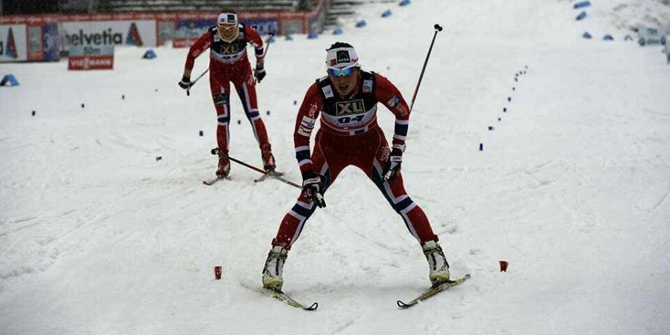 SATSER: Skiløper Marit Bjørgen trodde ikke hun kunne vinne verdenscupen sammenlagt i år. Nå satser hun hardt likevel. Søndag går hun renn i Holmenkollen.