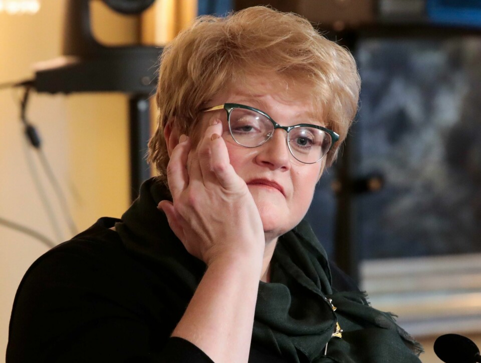 GRANDE: Trine Skei Grande er blitt kulturminister. Hun utsettes samtidig for rykter rundt en ti år gammel fest.