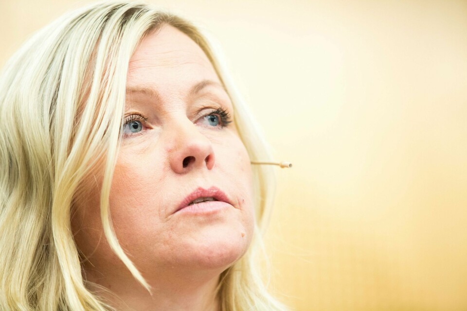AP: Kjersti Stenseng er generalsekretær i Arbeiderpartiet. Hun vil ikke si hvor mange varsel partiet har fått.