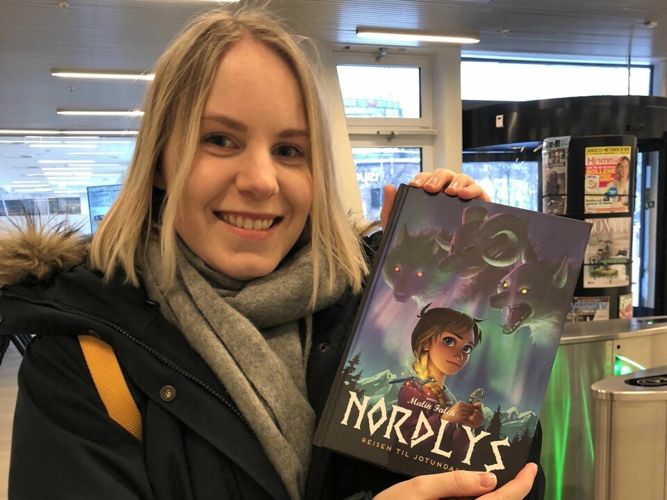 SERIESKAPER: Malin Falch har laget boken «Nordlys».