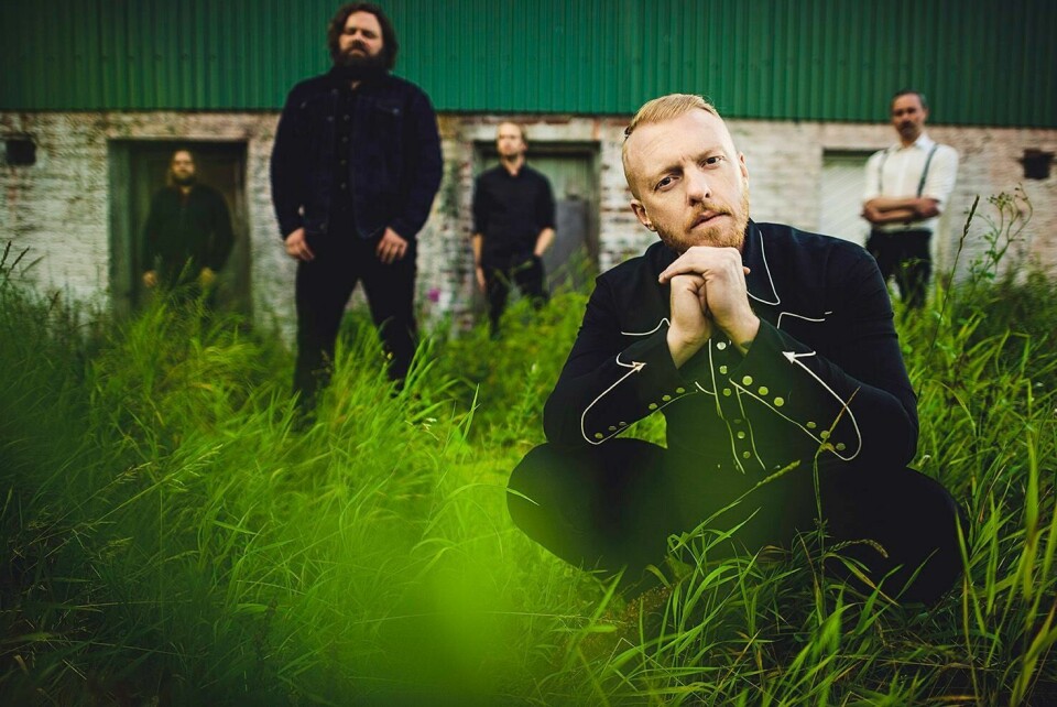 SKAMBANKT: Rockebandet Skambankt laget studio i et grisefjøs. Der laget de sitt nye album.