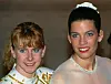 Bildet viser Tonya Harding (til venstre) og Nancy Kerrigan sammen.