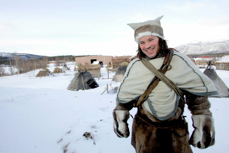 SKUESPILLER: Mikkel Gaup har vært med i flere filmer, også i «Kautokeino-opprøret» fra 2008. Nå er han klar med plate.