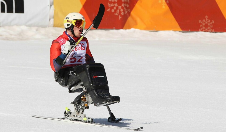 VANT: Jesper Pedersen vant Norges første gull i Paralympics. Han kjørte best i alpint storslalåm.
