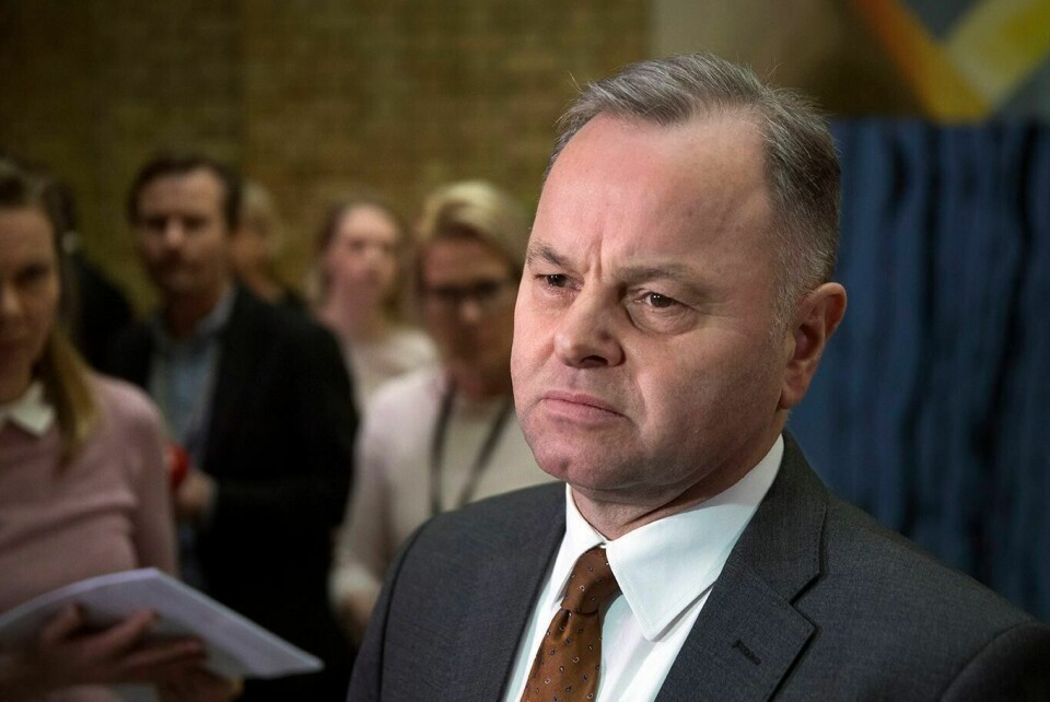 SLUTTER: Stortingspresident Olemic Thommessen slutter. Han har ikke tillit hos partiene på Stortinget. Årsaken er byggeskandalen.