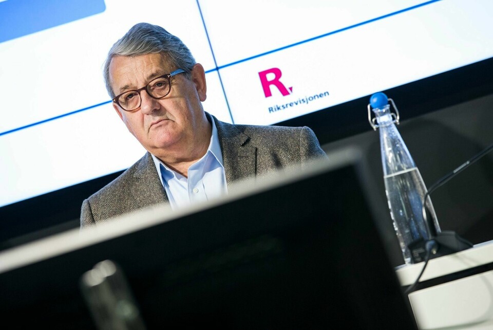 KRITISK: Per-Kristian Foss er riksrevisor. Han mener Nav ikke gjør nok for å få folk i arbeid.
