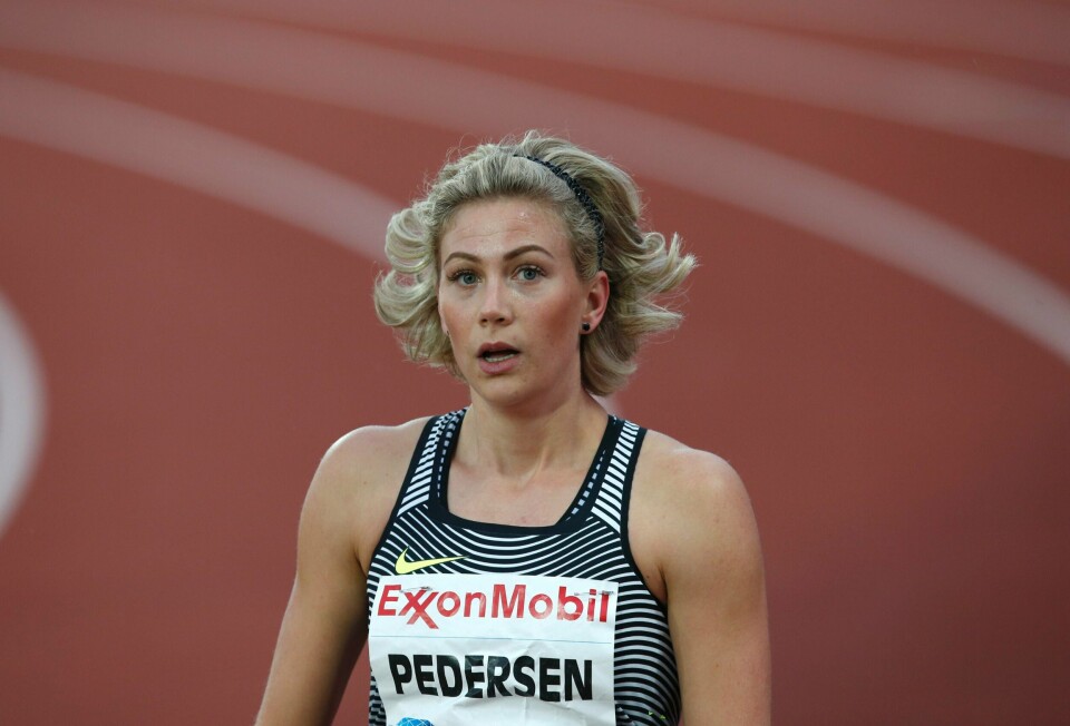 SEMIFINALE: Isabelle Pedersen løp seg til semifinale onsdag. Hekkeløperen er med i europa-mesterskapet i friidrett. Det er i Amsterdam i Nederland.